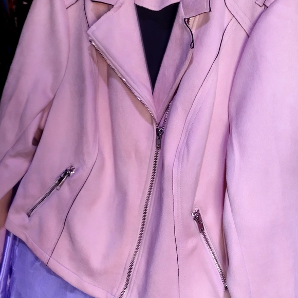 Torrid Size 3 Pink Moto Jacket - Picture 4 of 5
